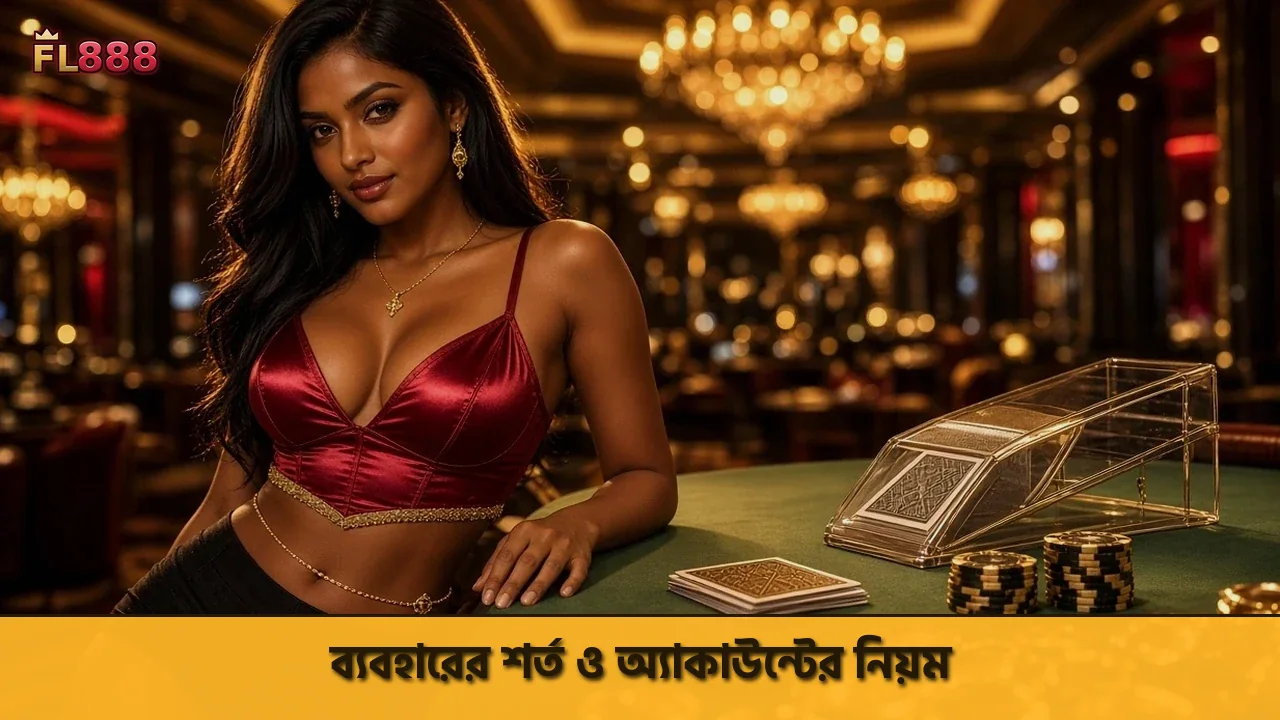 ব্যবহারের শর্ত ও অ্যাকাউন্টের নিয়ম