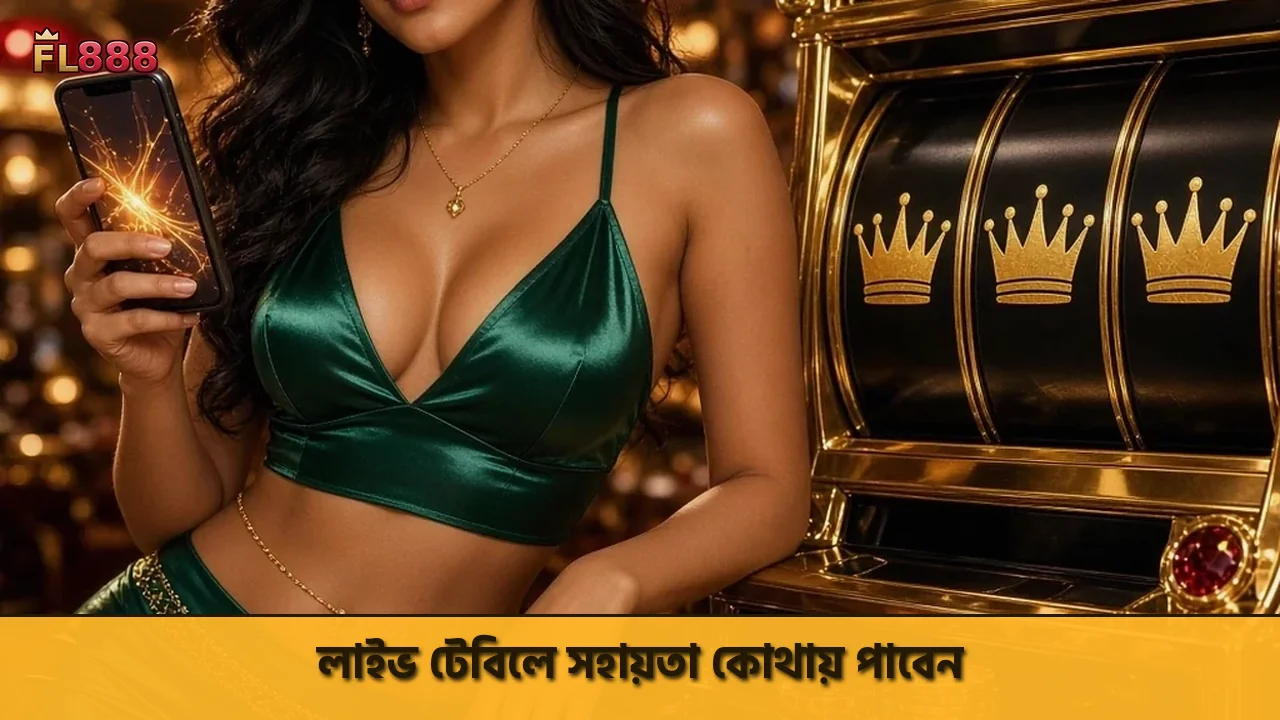 লাইভ টেবিলে সহায়তা কোথায় পাবেন